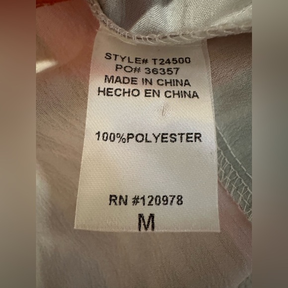 Entro Vibrant Colorful Long Sleeve Striped Button Down Blouse - Picture 7 of 9